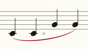 Finale 変形図形ツール クレッシェンド スラーなど の使い方 Oto Gate