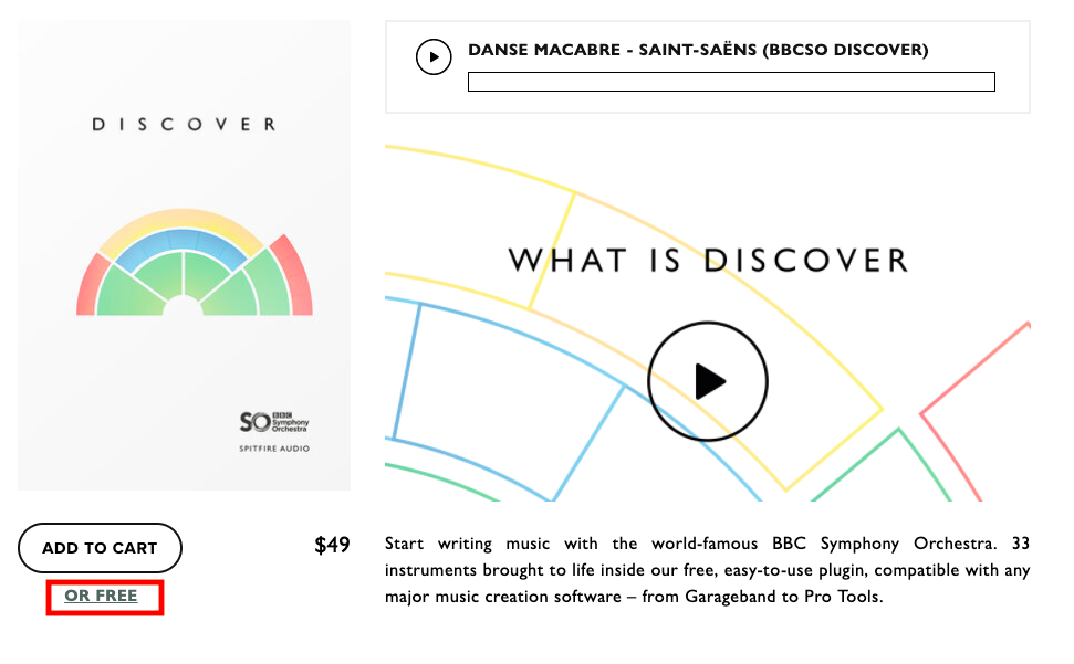 Spitfire Audioのソフト音源 cシンフォニー オーケストラ ディスカバー がアンケートに答える だけで無料で手に入ります Oto Gate